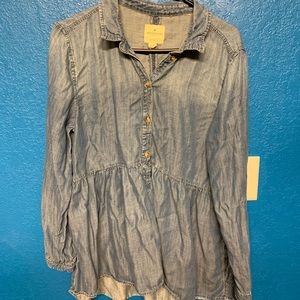 American Eagle Outfitters Jean peasant top